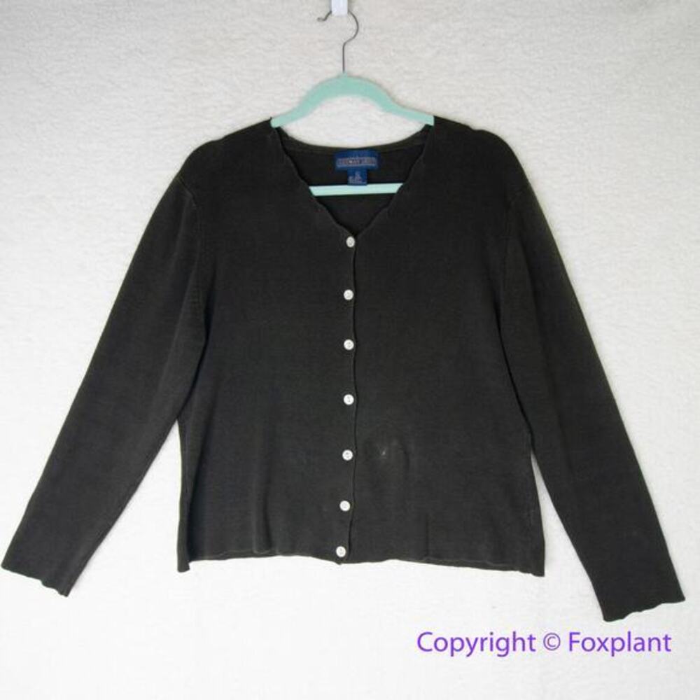 Herman Geist‎ dark green sweater, size L